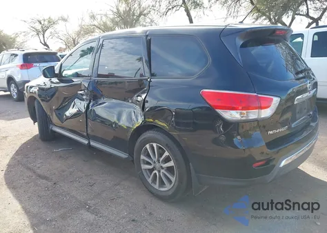 2014 Nissan Pathfinder S z USA, uszkodzony, nr VIN 5N1AR2MN9EC669042